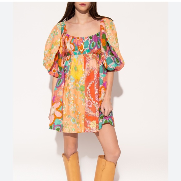 NWT zimmermann Lola floral print dress - Picture 4 of 13